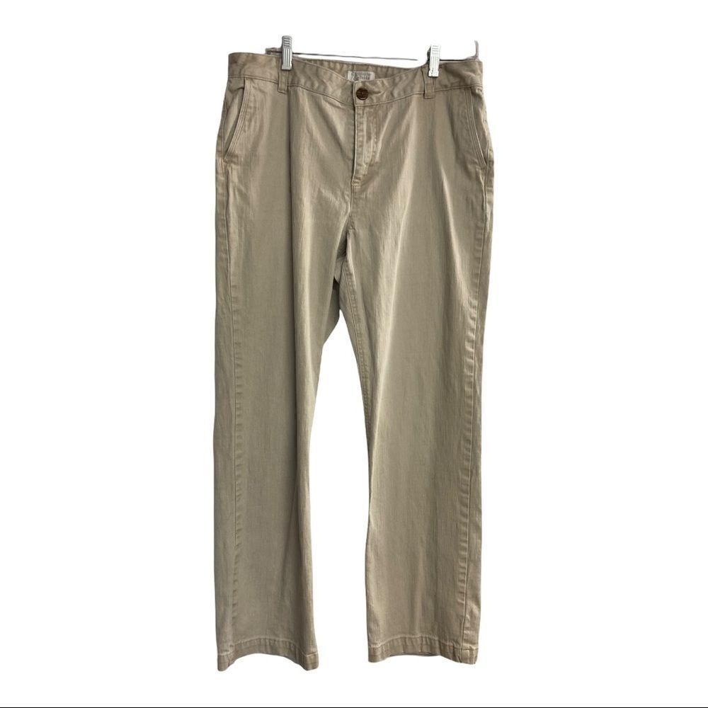 CHRISTOPHER & BANKS, Women’s Tan‎ Jeans, Size 12, Stretch, 98% Cotton,2% Spandex